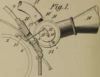 An illustration from [Graphophone patents] (1878)