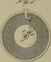 An illustration from [Graphophone patents] (1878)