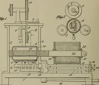 An illustration from [Graphophone patents] (1878)