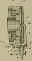 An illustration from [Graphophone patents] (1878)