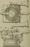 An illustration from [Graphophone patents] (1878)