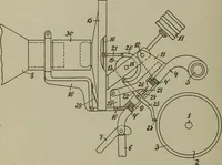An illustration from [Graphophone patents] (1878)
