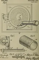 An illustration from [Graphophone patents] (1878)