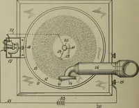 An illustration from [Graphophone patents] (1878)