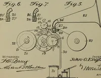 An illustration from [Graphophone patents] (1878)