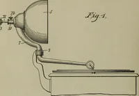 An illustration from [Graphophone patents] (1878)