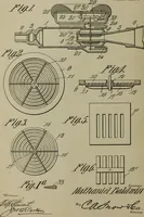 An illustration from [Graphophone patents] (1878)