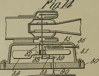 An illustration from [Graphophone patents] (1878)