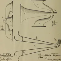 An illustration from [Graphophone patents] (1878)
