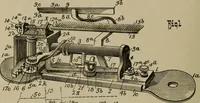 An illustration from [Graphophone patents] (1878)