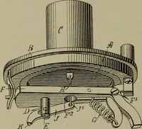 An illustration from [Graphophone patents] (1878)