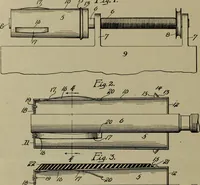 An illustration from [Graphophone patents] (1878)