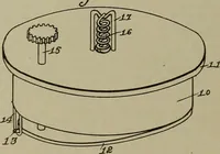 An illustration from [Graphophone patents] (1878)