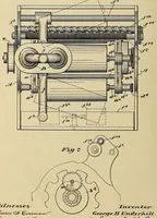 An illustration from [Graphophone patents] (1878)
