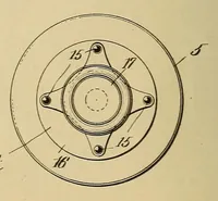 An illustration from [Graphophone patents] (1878)