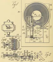 An illustration from [Graphophone patents] (1878)