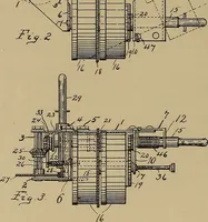 An illustration from [Graphophone patents] (1878)