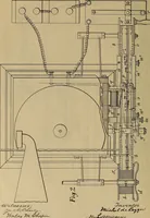 An illustration from [Graphophone patents] (1878)