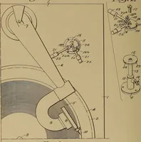 An illustration from [Graphophone patents] (1878)