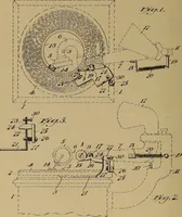 An illustration from [Graphophone patents] (1878)