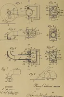 An illustration from [Graphophone patents] (1878)