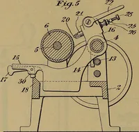 An illustration from [Graphophone patents] (1878)