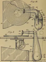 An illustration from [Graphophone patents] (1878)