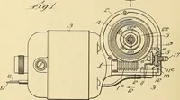 An illustration from [Graphophone patents] (1878)