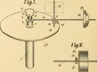 An illustration from [Graphophone patents] (1878)