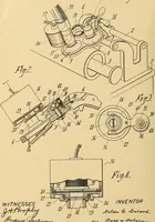 An illustration from [Graphophone patents] (1878)