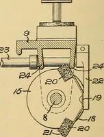 An illustration from [Graphophone patents] (1878)
