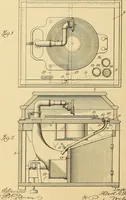 An illustration from [Graphophone patents] (1878)