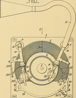 An illustration from [Graphophone patents] (1878)