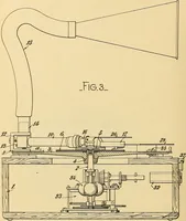 An illustration from [Graphophone patents] (1878)