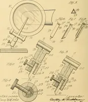 An illustration from [Graphophone patents] (1878)