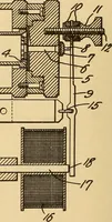 An illustration from [Graphophone patents] (1878)