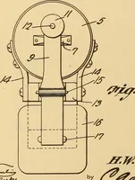 An illustration from [Graphophone patents] (1878)
