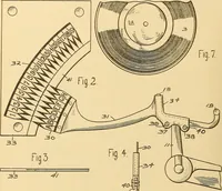 An illustration from [Graphophone patents] (1878)