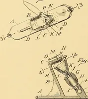 An illustration from [Graphophone patents] (1878)