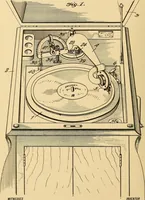 An illustration from [Graphophone patents] (1878)