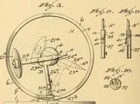 An illustration from [Graphophone patents] (1878)