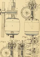 An illustration from [Graphophone patents] (1878)