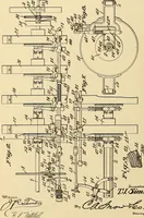 An illustration from [Graphophone patents] (1878)
