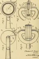 An illustration from [Graphophone patents] (1878)