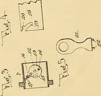 An illustration from [Graphophone patents] (1878)