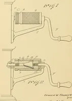 An illustration from [Graphophone patents] (1878)