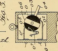 An illustration from [Graphophone patents] (1878)