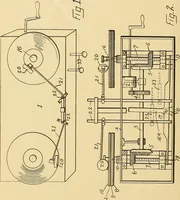 An illustration from [Graphophone patents] (1878)