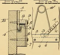 An illustration from [Graphophone patents] (1878)