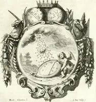Picture 6 of 16 from Gratulatio panegyrica quam eminentissimo celsissimo ac reverendissimo domino, domino Guidobaldo ex comitatibus de Thun, S.R.E. cardinali, archiepiscopo Salisburgensi ... ad singulas dignitates meritissimo acceptas ex humillimo obsequio pro novis anni M.DC.LXVIII auspiciis, primis itidem calendis dixerunt musae Salisburgenses (1668), leaf 22